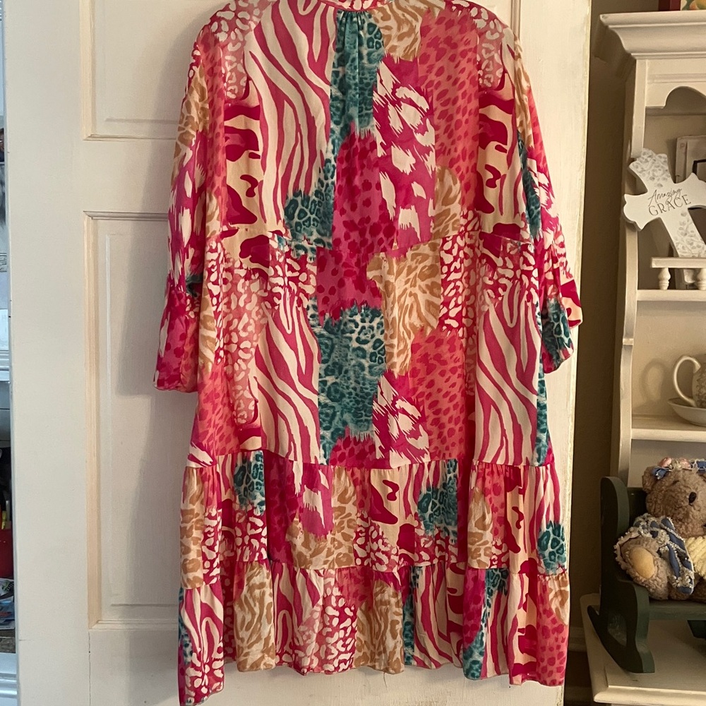 Vibrant boho dress - Picture 2 of 6